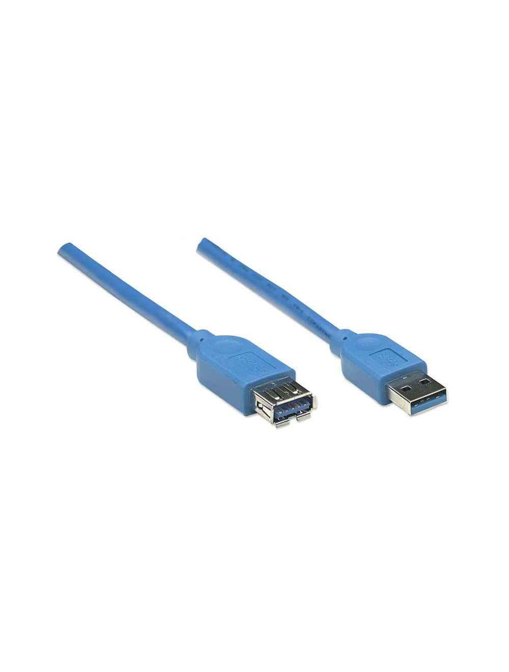 Manhattan DC486 مانهتن كابل ازررق 