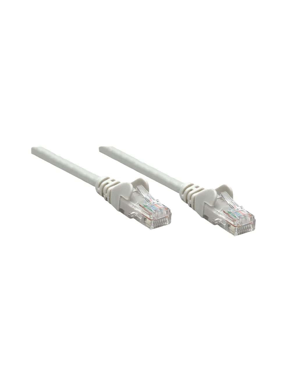 Manhattan DC637 745635 Network Cable Cat6 Certified 15.0 m - Grey