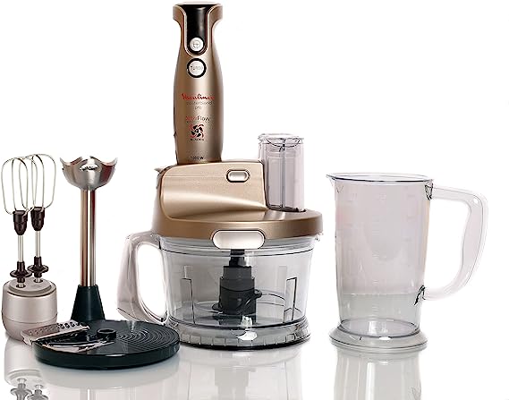 Moulinex Masterblend Pro Hand Blender, 1.5 Liter, 1000 W, Champagne