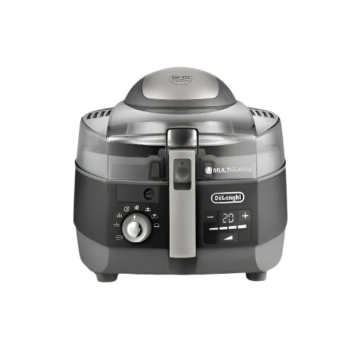 اكتشف بالاير فراير ديلونجي مالتي فراي 1.7 لتر بقوة 2200 واط لتحضير وجبات صحية ولذيذة بسرعة مع 7 برامج طهي رقمية وتحكم ذكي – DeLonghi MultiFry 1.7L 2200W.