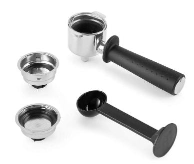 اشتري ماكينة قهوة delongi ستيلوسا 1100 وات، ضغط 15 بار، لتحضير الإسبريسو من البن المطحون. تصميم أنيق أسود/فضي مع ضمان سنة وتوصيل سريع من Cairo Drop.