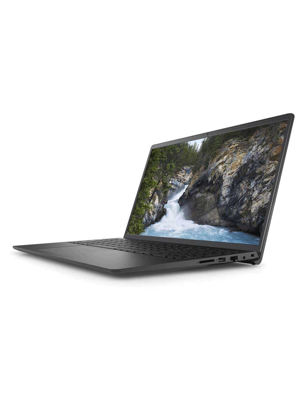 لاب توب ديل فوسترو i7 أسود بمعالج i7-1255U وSSD 512 جيجا، شاشة 15.6" FHD. Dell Vostro i7 laptop, 512GB SSD, 15.6" FHD display with Ubuntu OS