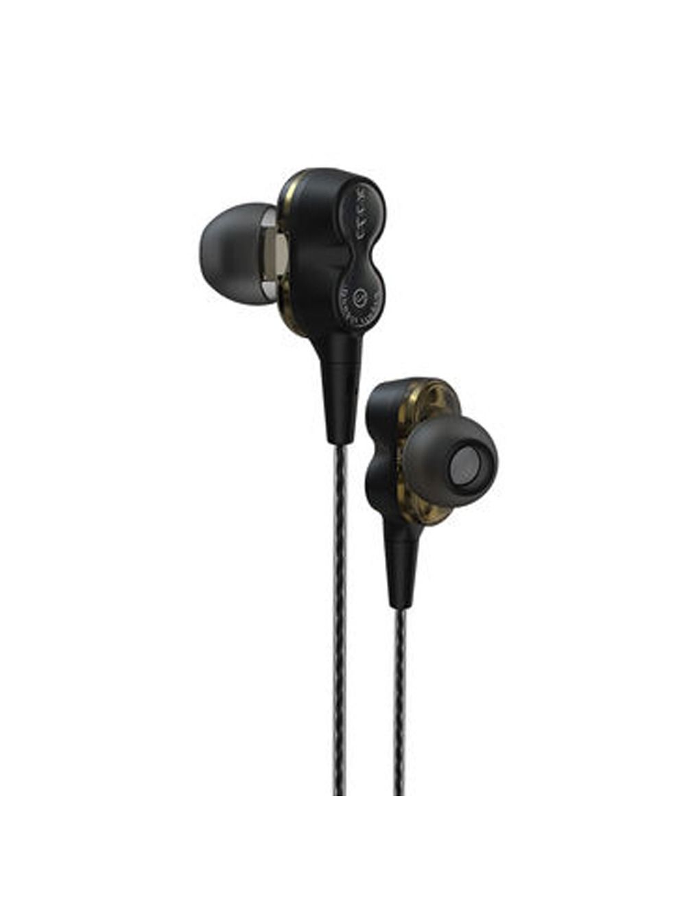 Devia HP50D Smart Series Dual 3.5mm-Black