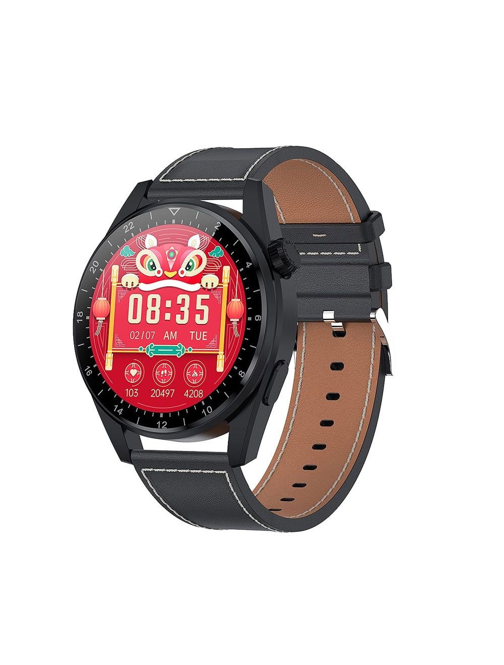 اشتر الآن ديفيا برو 5 - أسود-ساعة ذكية مع سوارين من Cairo Drop مع توصيل سريع وضمان سنة | Buy Devia Pro 5 Black Smartwatch with fast delivery & 1-year warranty