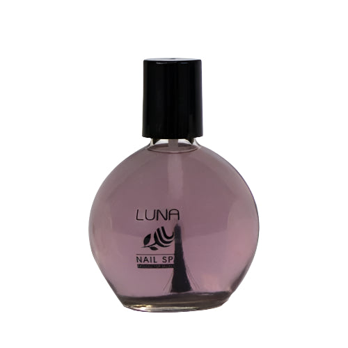 طلاء أظافر لونا مقوي 75 مل يمنح أظافرك قوة ولمعانًا طبيعيًا، Luna Nail Hardener 75ml strengthens nails, adds shine, and protects from breakage.