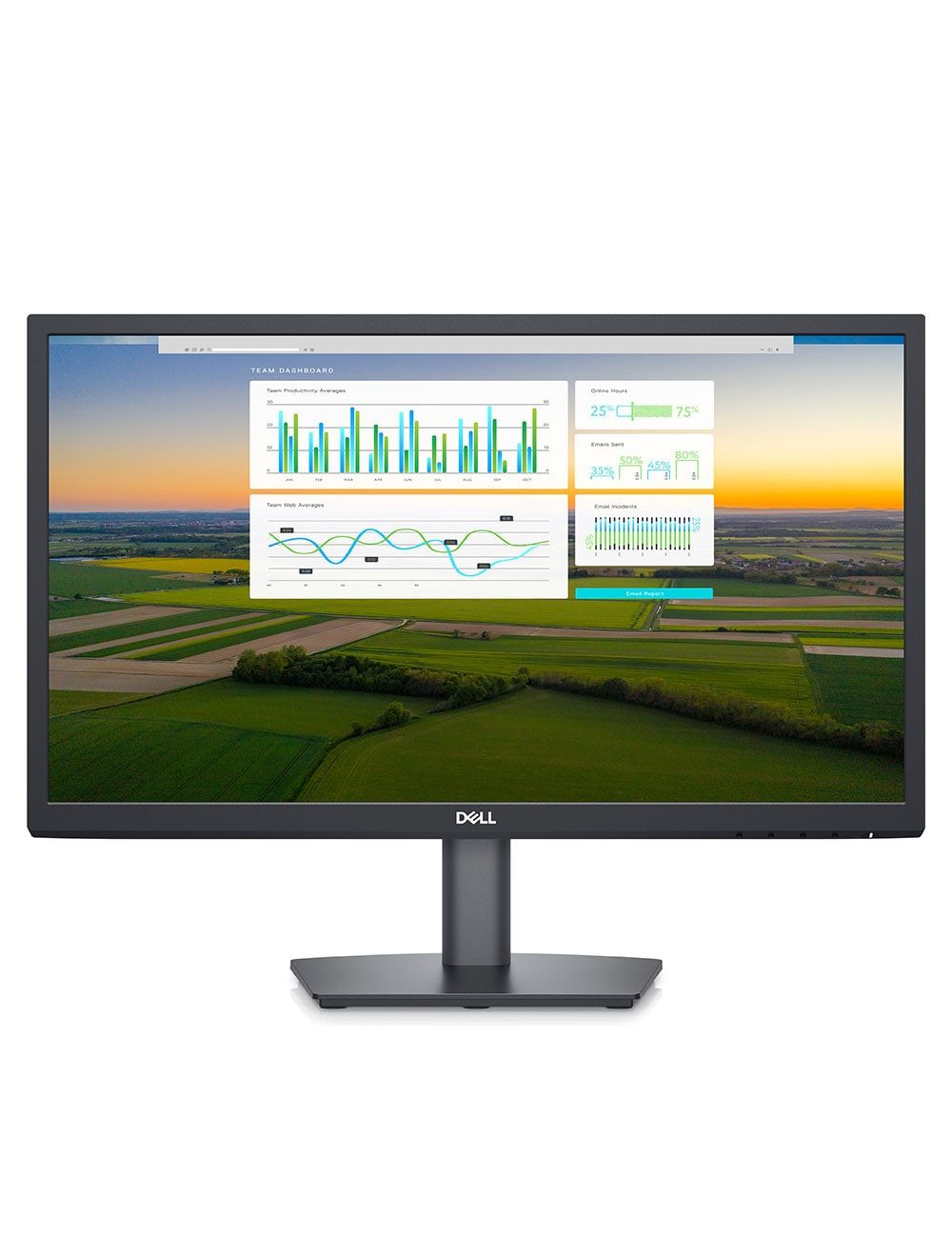 Dell Monitor 22 Inch LED FHD 60Hz Refresh Rate - E2222H