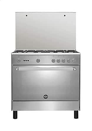 La Germania Freestanding Cooker 5 Gas Burners 90*60 - Stainless - 9C10GRB1X4AWW