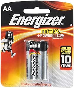 Energizer E91Bp4 Aa Max Alkaline Battery - - 2 Pcs