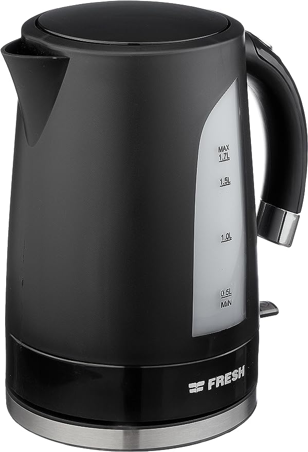 Fresh Kettle 1.7 Liter Plastic - Black - 11638