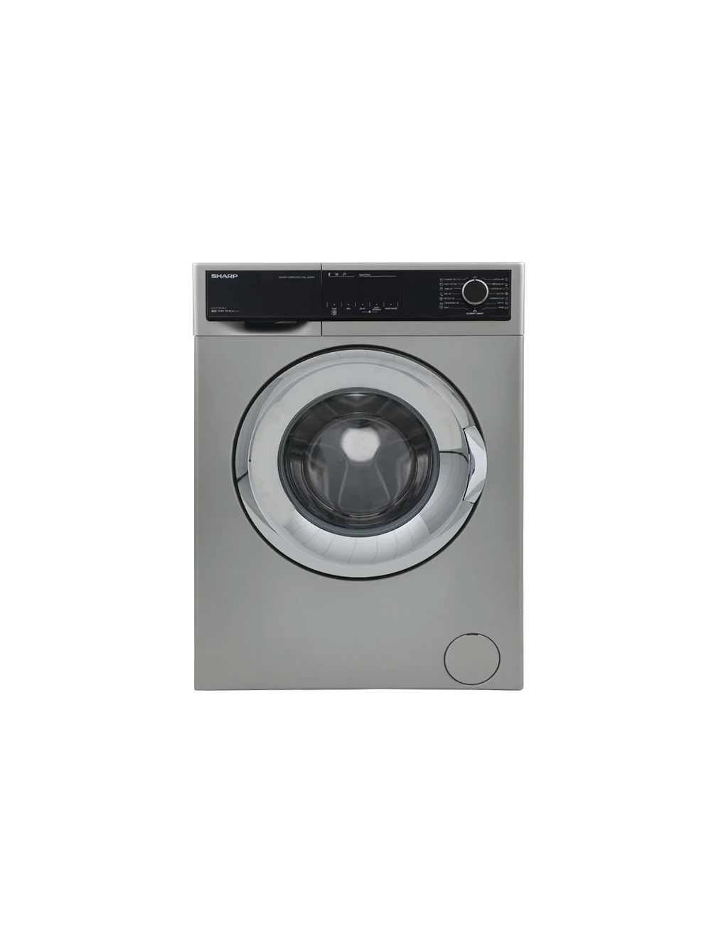 SHARP Washing Machine Fully Automatic 7 Kg, Silver ES-FP710CXE-S