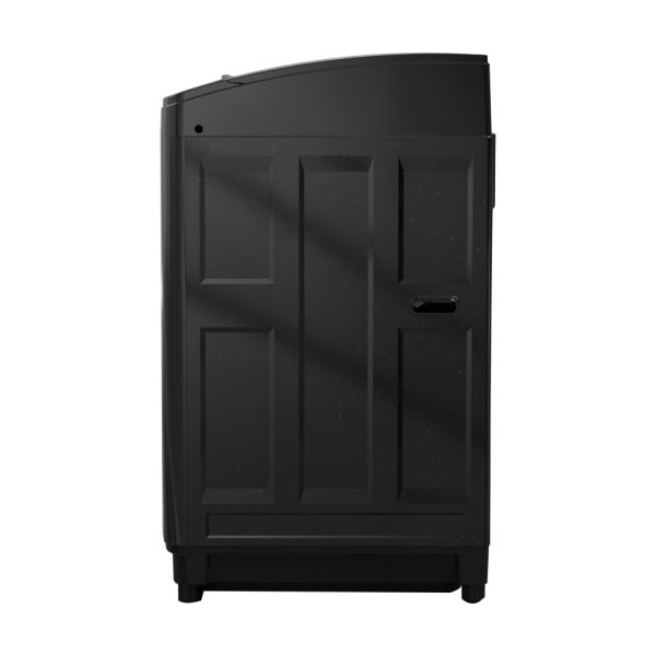 غسالة شارب 15 كجم انفرتر موفرة للطاقة مع طلمبة وتصميم أسود أنيق – Sharp 15kg inverter washing machine black with pump and smart features.