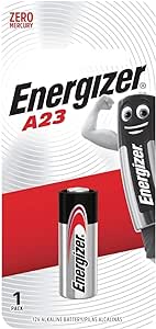 Energizer A23 12 Volt Alkaline Battery for Remote Controls