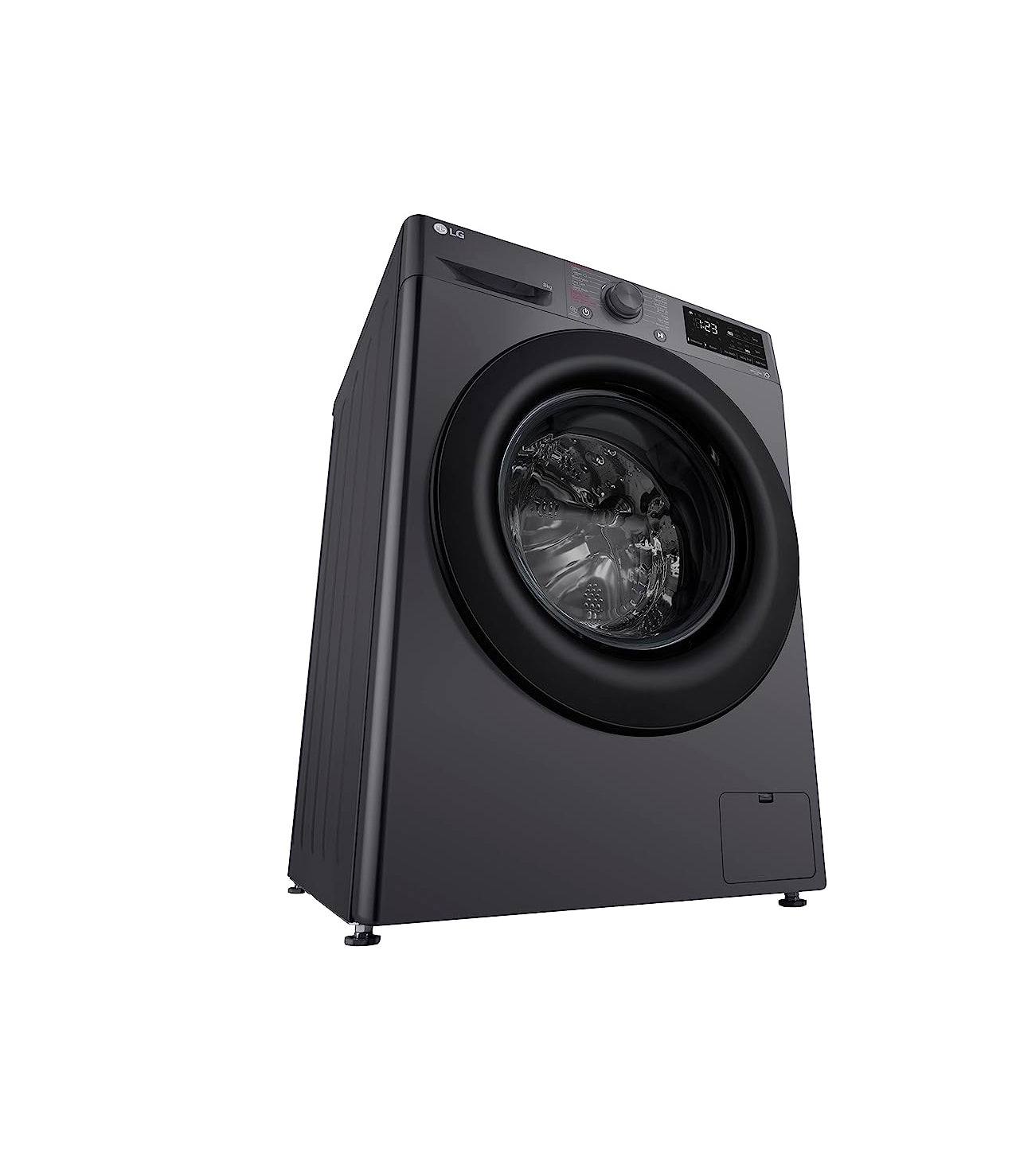 LG Vivace Washing Machine, 8 Kg, Middle Black - F4R3TYG6J.AMBPEEC