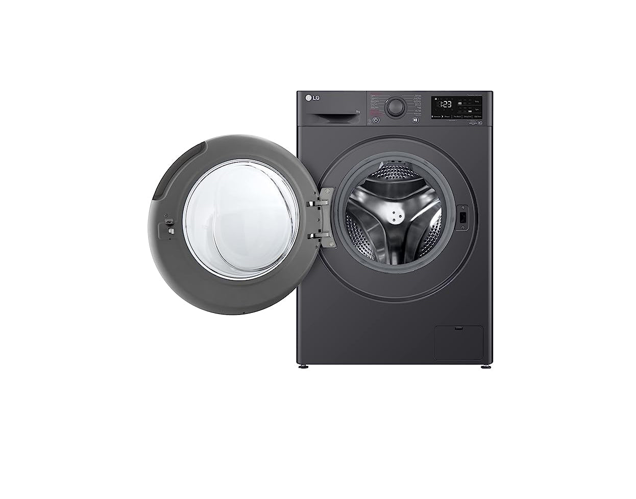 LG Vivace Washing Machine, 9 Kg, Platinum Silver - F4R3VYG6J.AMBPEEC