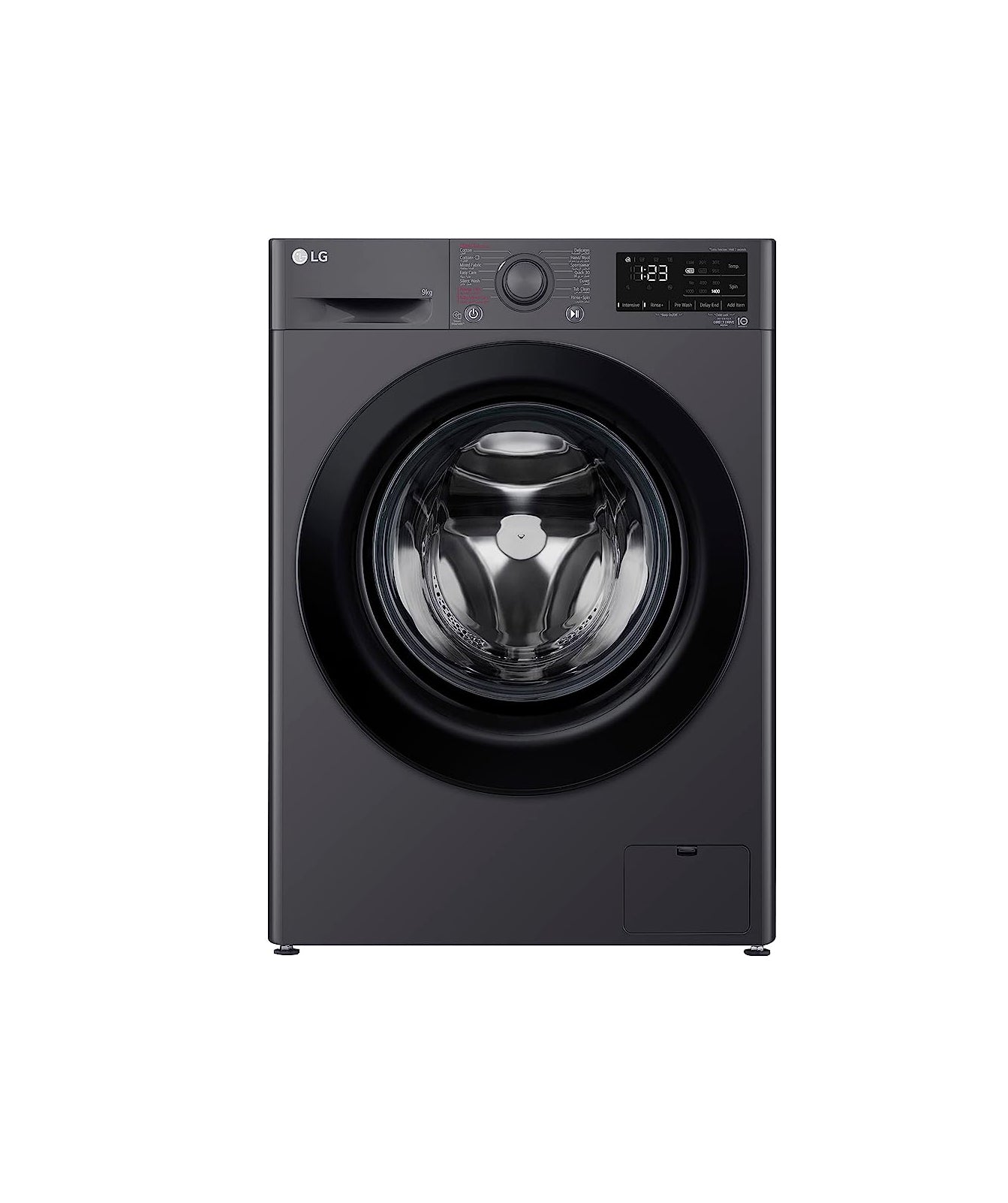 LG Vivace Washing Machine, 9 Kg, Platinum Silver - F4R3VYG6J.AMBPEEC