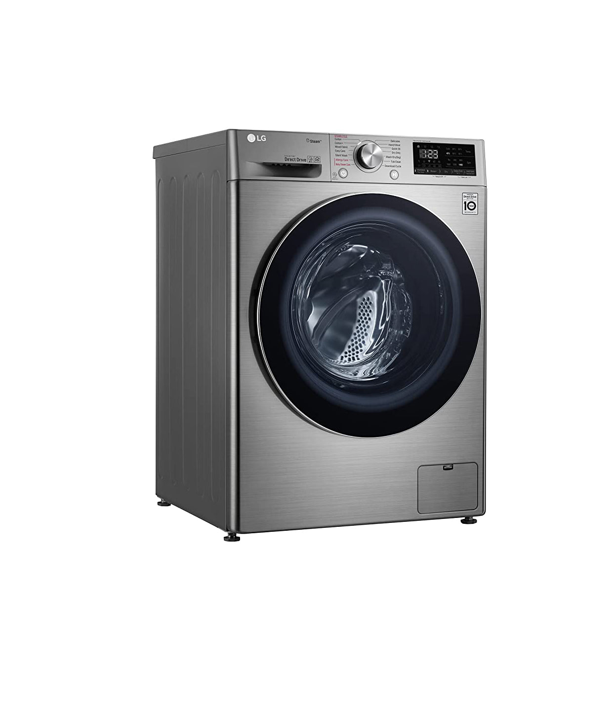 LG Vivace Front Load Automatic Washing Machine, 8 KG, Silver- F4R5TYG2T