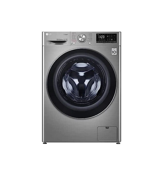 LG Vivace Front Load Automatic Washing Machine, 8 KG, Silver- F4R5TYG2T