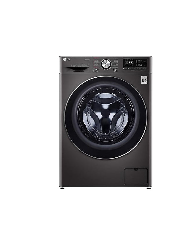 LG Vivace Washing Machine 9/5KG Dryer, with AI DD technology,Black- LG ThinQ™-F4R5VGG2E