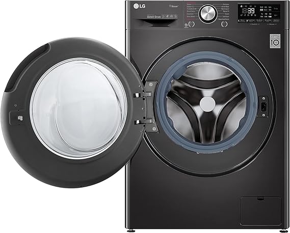 غسالة LG Vivace 10.5kg مع مجفف 7kg تحميل أمامي بتقنية AI DD وTurboWash وإنفرتر ذكي مع واي فاي – LG washing machine with dryer front load 10.5/7kg.