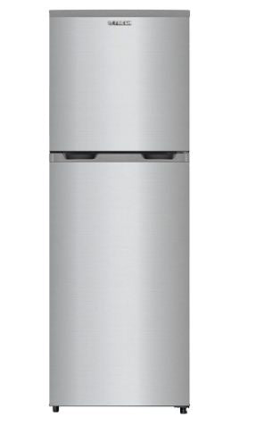 ثلاجة فريش دى فروست FDD-B315 BS، fresh refrigerator بسعة 294 لتر، فريزر علوي، أرفف زجاجية، صندوق خضار، ضوء داخلي، ضمان 5 سنوات، توصيل Cairo Drop.