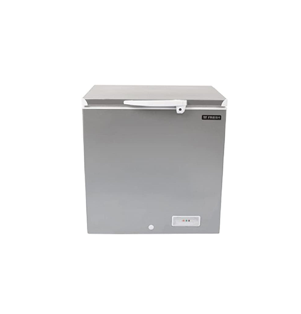 Fresh fdf-220 chest freezer - silver