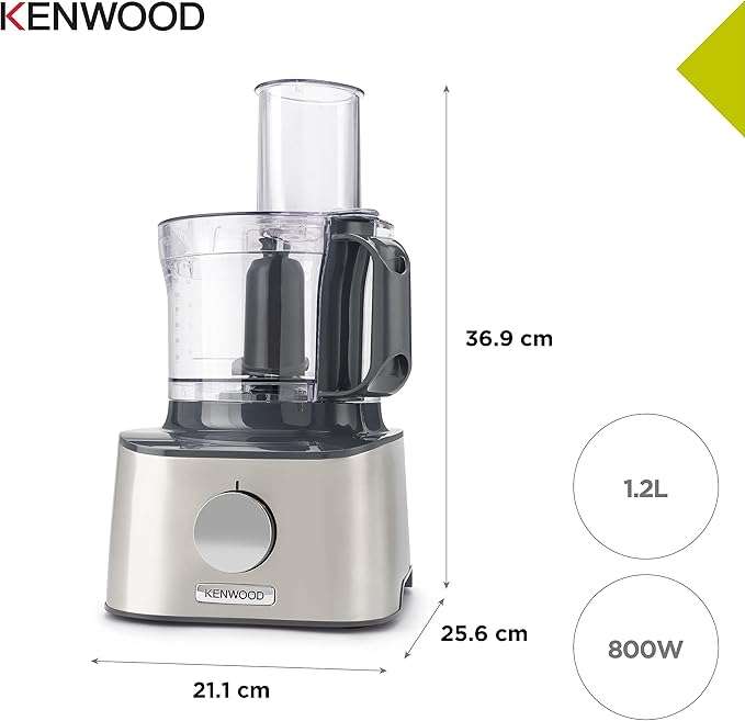 Kenwood FDM301SS Silver كينوود ماكينة طهي مالتي برو فضي 