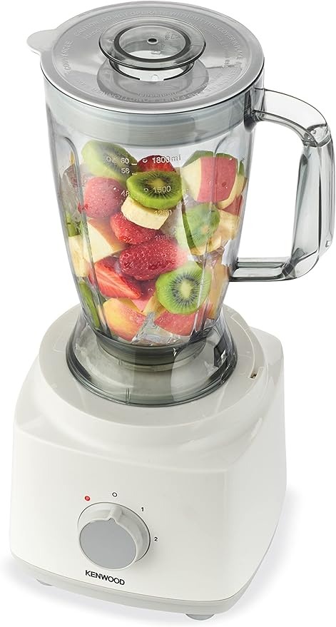 Kenwood FDP303.COWH Food Processo White  محضر الطعام من كينوود أبيض وخلاط وماكينة للعجين، 