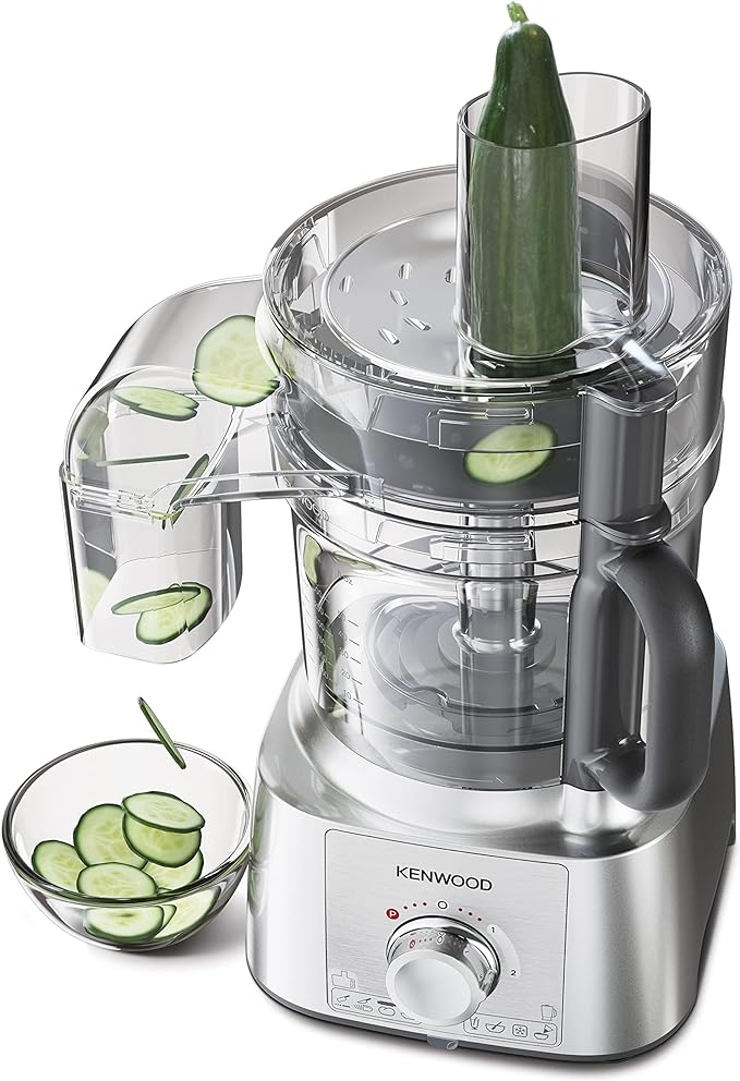 Kenwood FDP65.880SI Multipro Express Silver. محضر طعام مالتي برو اكسبرس من كينوود فضي 