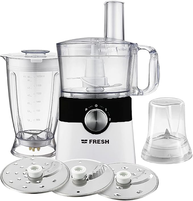 fresh FP402 Food Processor    فريش محضر طعام  فضي