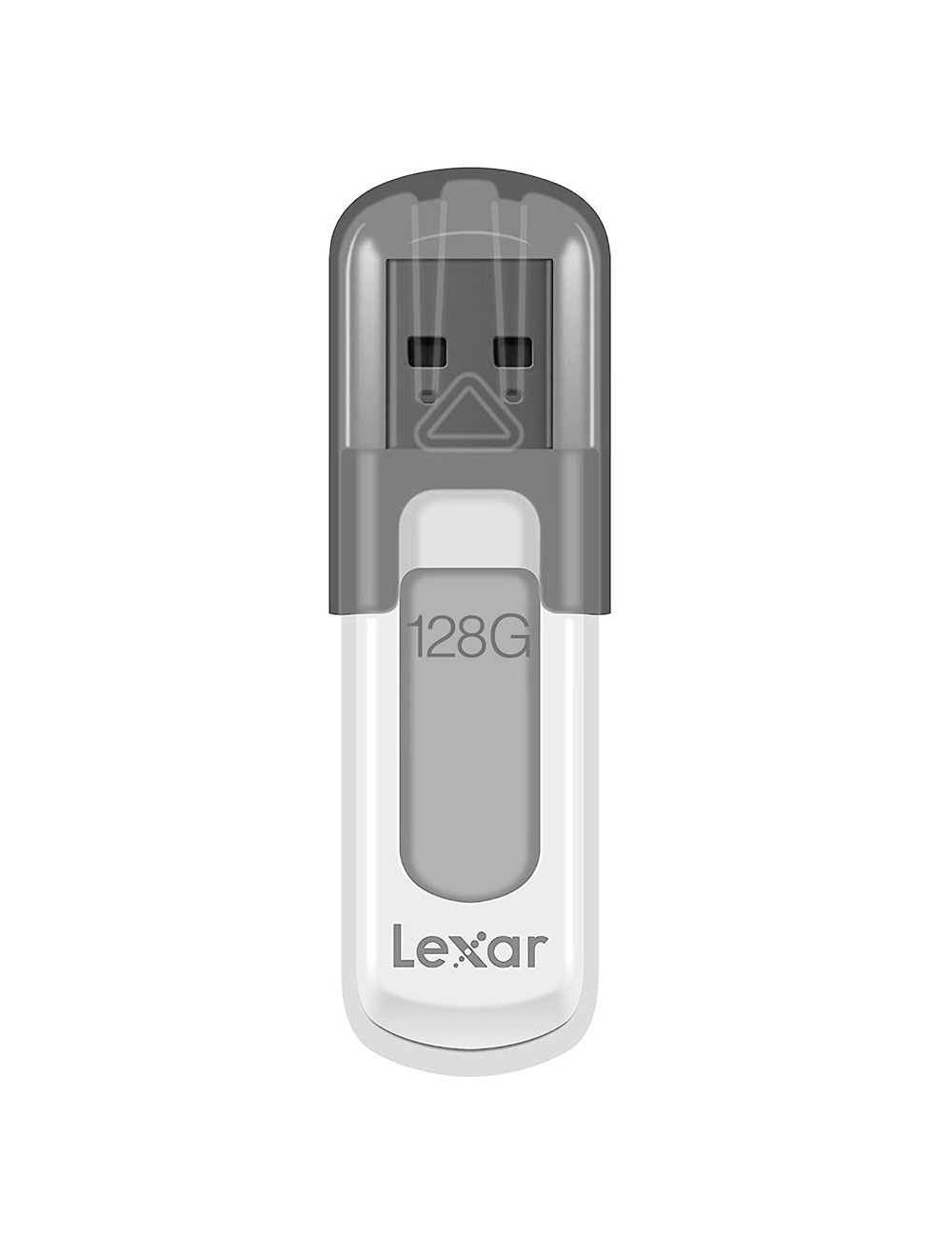 Lexar JumpDrive V100 USB 3.0 128GB Flash Drive - Silver - LJDV100-128ABGY