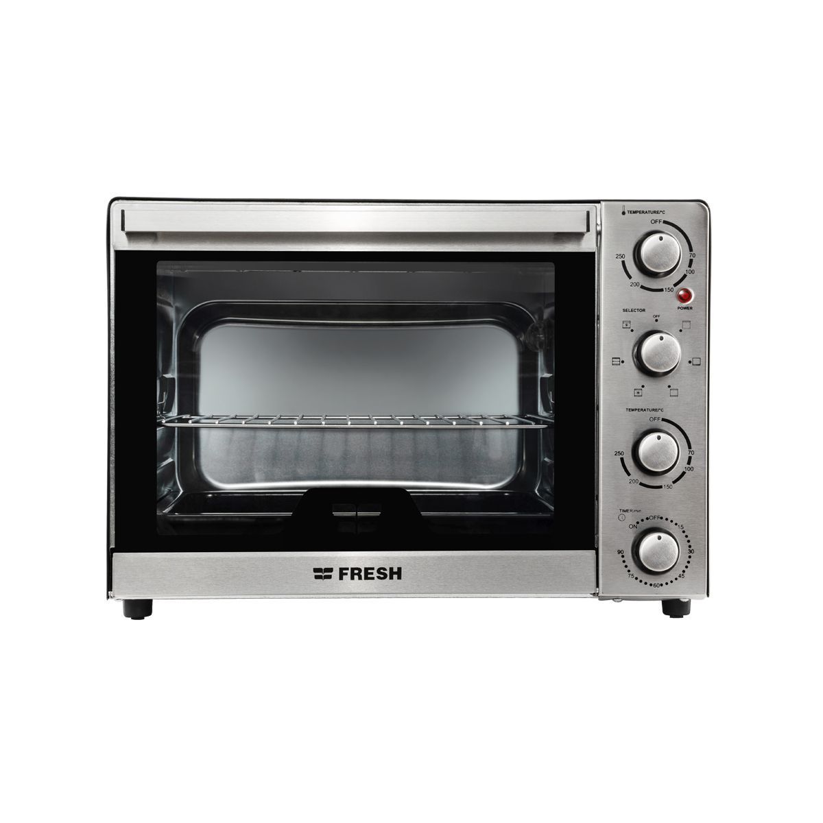 Fresh Oven 65L Silver with Grill and Fan