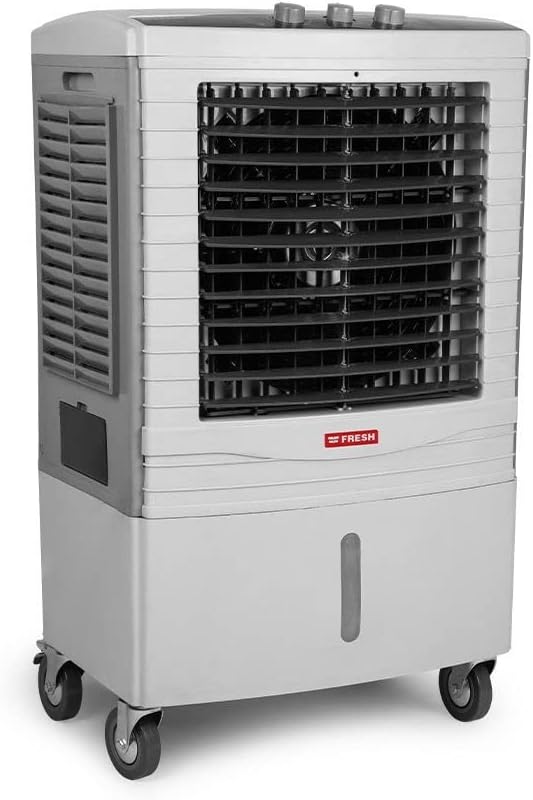 مبرد هواء فريش 50 لتر Victoria | Fresh Air Cooler FR-EL50M – تبريد فعال بـ 3 سرعات، تصميم عملي، عجلات للنقل، مثالي للشرفات والحدائق | Cairo Drop