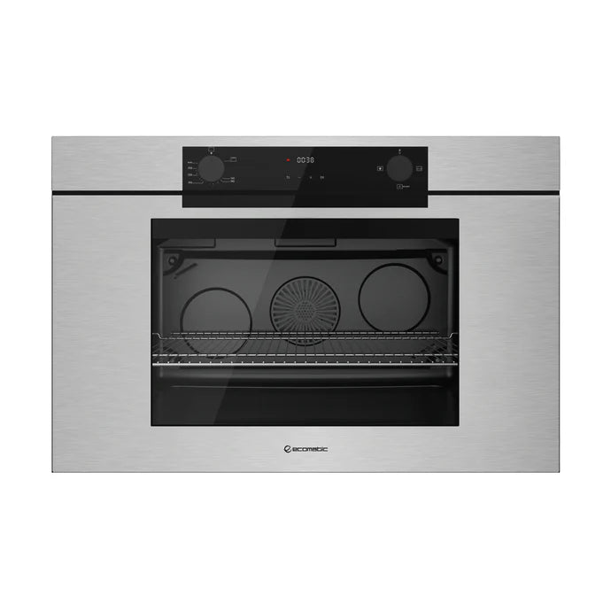Ecomatic 90 cm Gas Oven with Gas Grill Crystal Digital Touch with Fan 120 Liters XXL