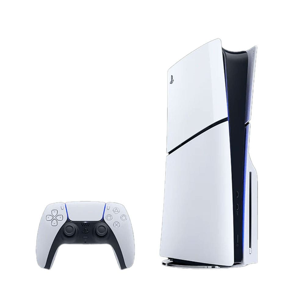 كتشف سوني play station 5 Slim بدقة 4K وسعة 825GB وأداء سريع بضمان سنة.
Get Sony play station 5 Slim 4K with 825GB SSD & 1-year warranty now.