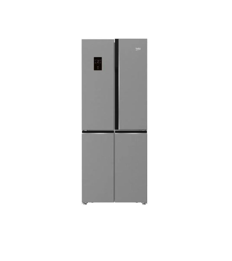 Beko Refrigerator 4 Door 480 lt -net 450lt- Stainless - Nofrost -Digital touch Harvest fresh