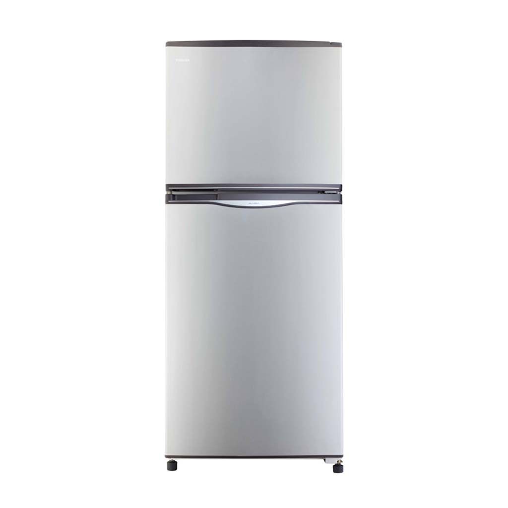 ثلاجة توشيبا GR-EF31-S/C/G/SL نوفروست 296 لتر 2 باب سيلفر/جراي/شامبين/ذهبي، Toshiba GR-EF31-S/C/G/SL 296L Frost-free 2-door fridge silver/gray/champagne/gold.