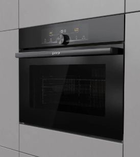 فرن ميكروويف جورينجي مدمج BCM4547A10BG، سعة 50 لتر، تقنيات AirFry وAquaClean، شواية قوية وضمان سنتين – Gorenje Built-in Microwave Oven.