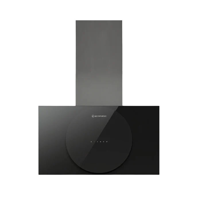 شفاط إيكوماتك 90 سم بقوة شفط عالية وتحكم باللمس والريموت لتنقية الهواء - Ecomatic hood 90cm 1000m3h touch remote clean air system