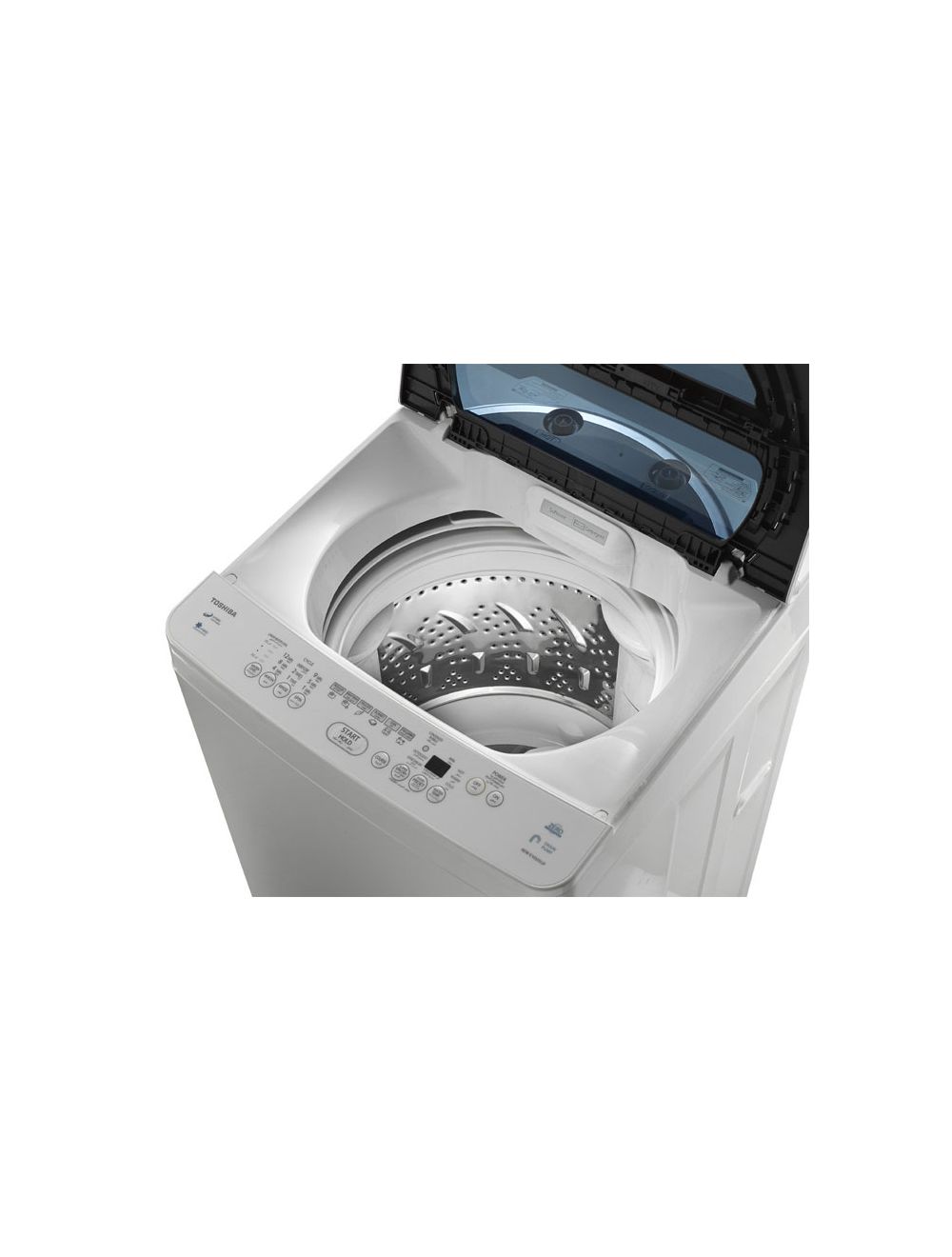 Toshiba Washing Machine 10Kg Top Loading Automatic with Pump - White - AEW-E1050SUP