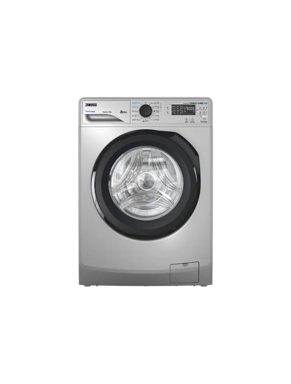 Zanussi Perlamax Washing Machine 8kg Front Loading 1200 Rpm - Silver - Zwf8240sb5 - 9417