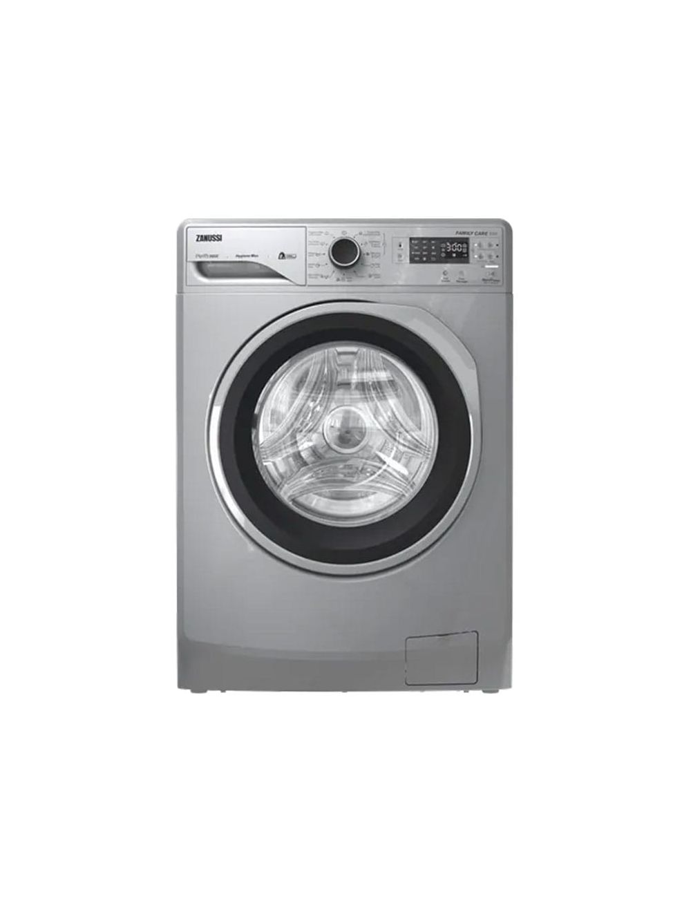 Zanussi Perlamax Washing Machine 8kg Front Loading 1200 Rpm - Silver - Zwf8240sx5 - 9405