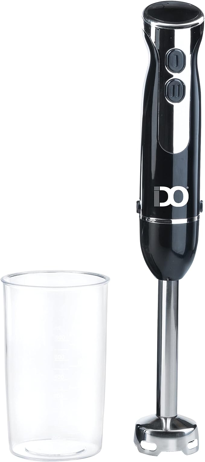 IDO Hand Blender, 600 ml, 800 Watt, Black - HBL800-BK