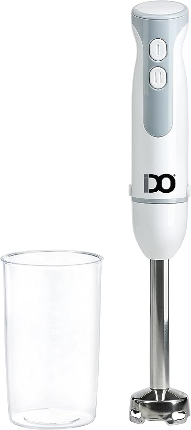 IDO Hand Blender, 600 ml, 800 Watt, White - HBL800-WH