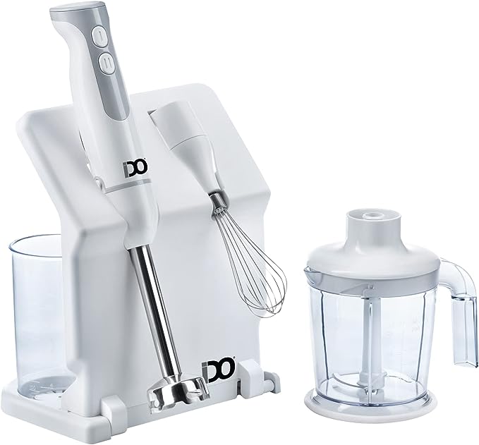 IDO Hand Blender, 800 Watt, White - HBLG800-WH