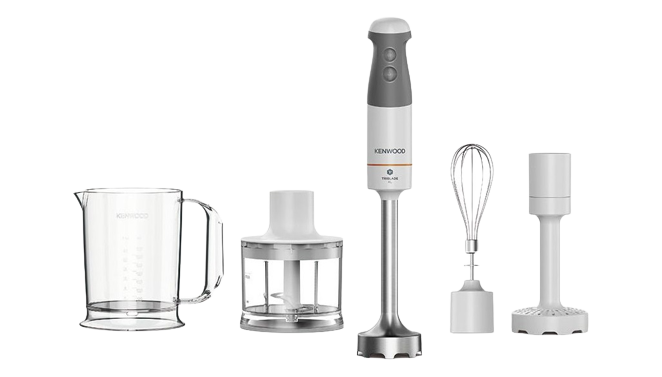 Kenwood HBM40.306WH Triblade XL Hand Blender, 850 Watt - White