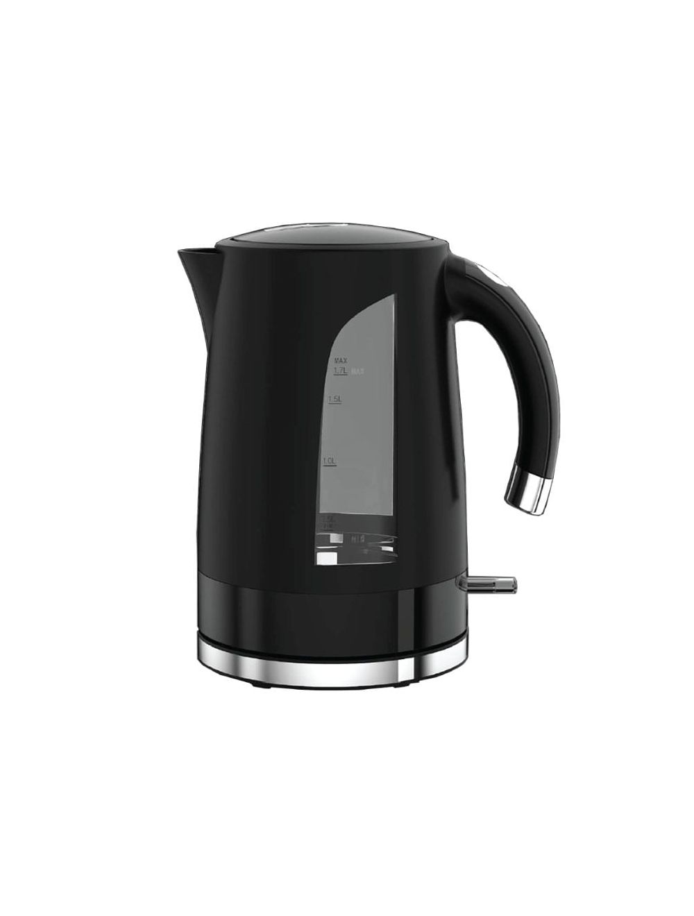 Fresh Kettle 1.7 Liter Plastic - Black - 11638