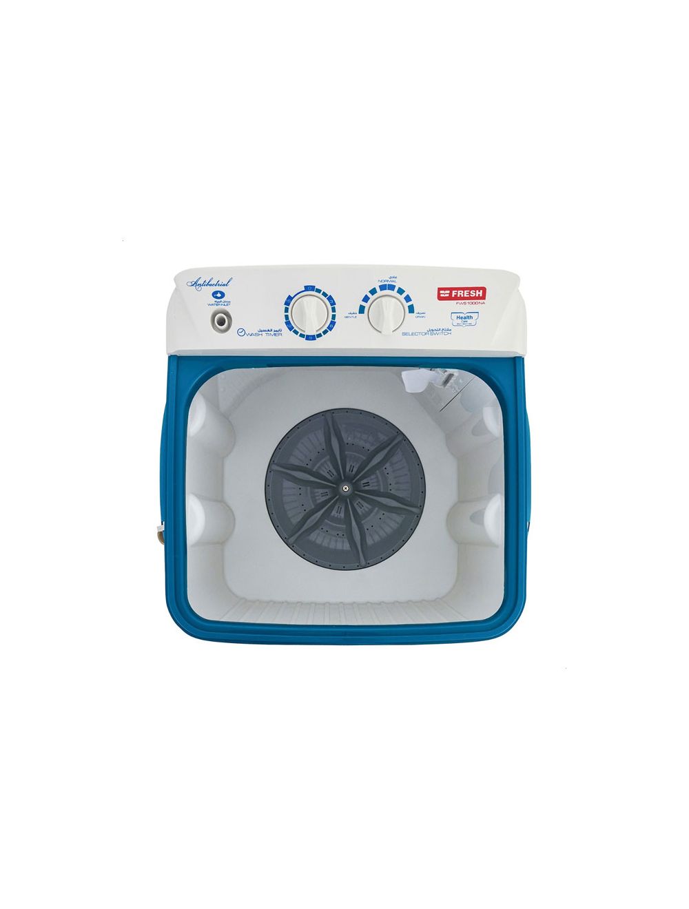 Fresh Jumbo Washing Machine 10kg Top Loading - White - FWS1000NA - 3409