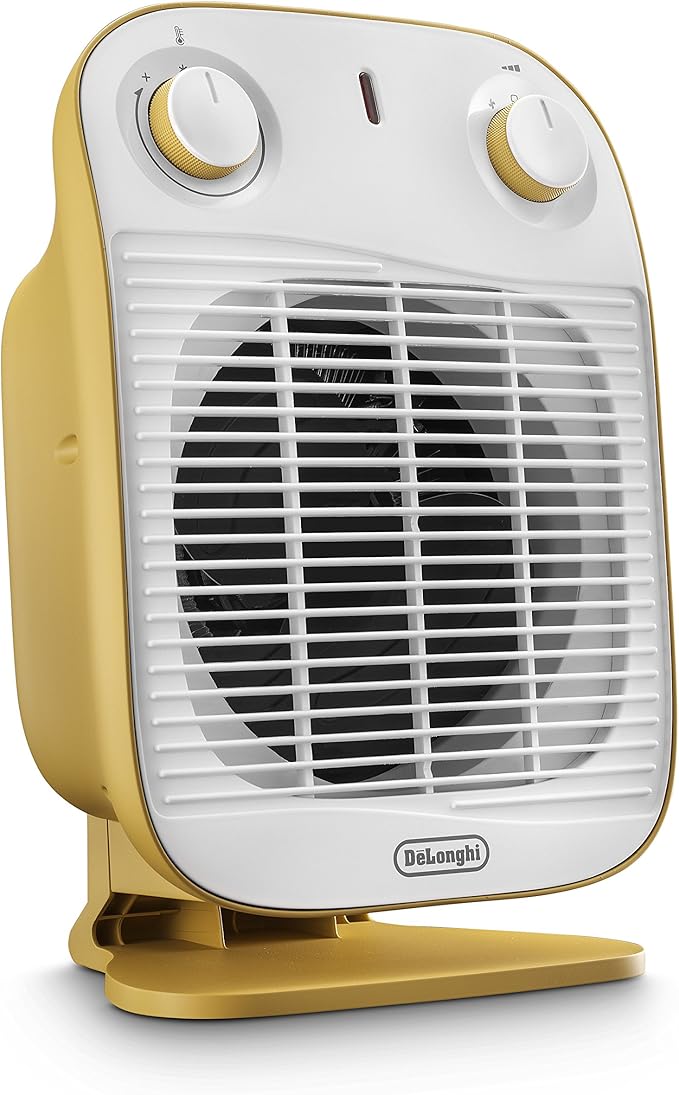 De’Longhi HFS50B20.YE 2000 Watt, Yellow دفاية مروحة ديلونجي اصفر 2000وات