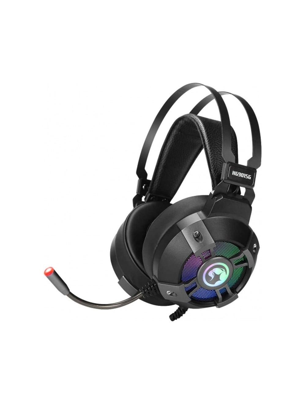 MARVO Gaming Headphones 7.1 Virtual Surround Sound RGB Lighting System HG9015G