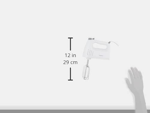 TORNADO HM-300T Hand Mixer White مضرب يدوي بقوة 300 وات من تورنيدو ابيض